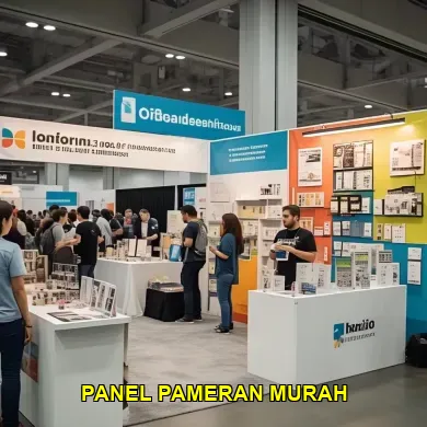 panel pameran murah
